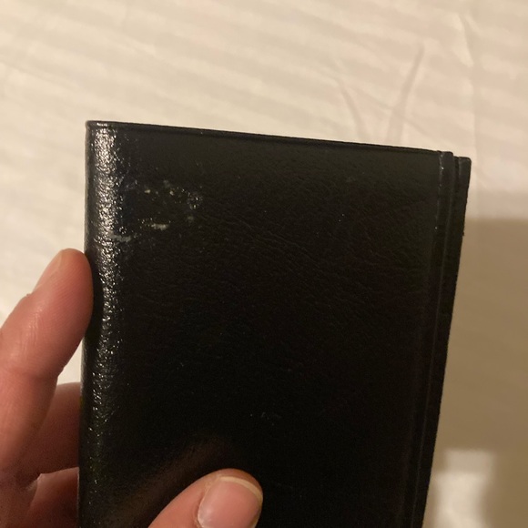 Vintage Genuine Leather Wallet with Original Certificate of Authenticity - Picture 9 of 11